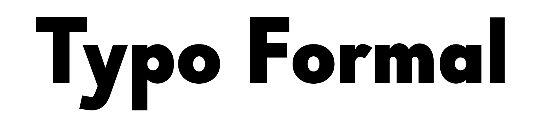 Typo Formal